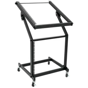 OMNITRONIC - Rack Stand 12U/10U adjustable on Wheels OMNITRONIC - Rack Stand 12U/10U adjustable on Wheels