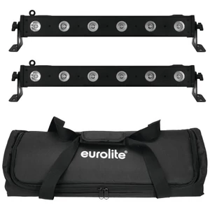 EUROLITE Set 2x LED BAR-6 QCL RGBW + Soft Bag EUROLITE Set 2x LED BAR-6 QCL RGBW + Soft Bag