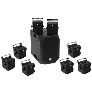 OMNITRONIC Set BOB-10A bk + 8x BOB-4 bk OMNITRONIC Set BOB-10A bk + 8x BOB-4 bk