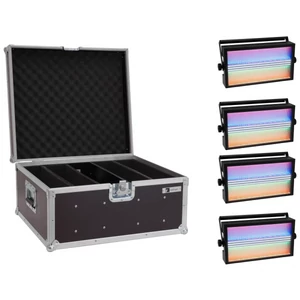 EUROLITE Set 4x LED Super Strobe ABL + Case