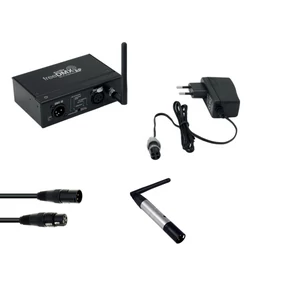 EUROLITE Set freeDMX AP Wi-Fi Interface + QuickDMX Funksender + DMX cabel
