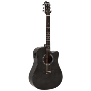 DIMAVERY - STW-90 Western Guitar vintage black DIMAVERY - STW-90 Western Guitar vintage black