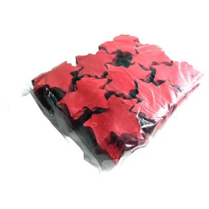 TCM FX Slowfall Confetti Maple Leaves 100x100mm, red, 1kg
