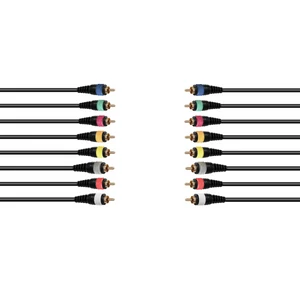 OMNITRONIC Snake cable 8xRCA/8xRCA 15m