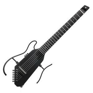Donner - Do-Hush-C BK -EC7252- Hush-C silent gitár, elektro-akusztikus, nylonhúros, fekete