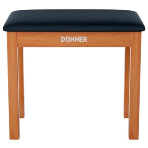 Donner - Do-PianoBench-DKB-10-W zongoraszék tárolóval, fa