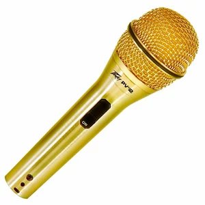 Peavey - PA-PVi 2G MIC X-X -00593430- mikrofon arany színű, XLR-XLR kábellel, tartozékokkal