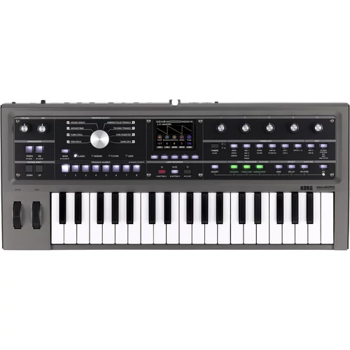 Korg - MICROKORG 2,virtuál-analóg szintetizátor/vokóder, 37 Natural Touch mini billentyű, színes kijelző, vokóder