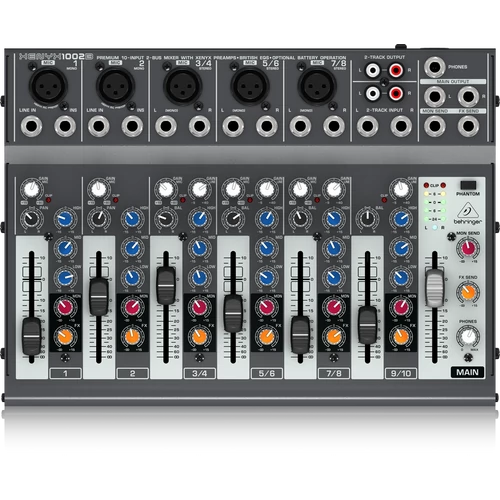 Behringer - XENYX 1002B 10 csatornás analog keverő