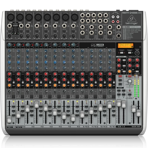 Behringer - XENYX QX2222USB analóg keverő és effekt processzor