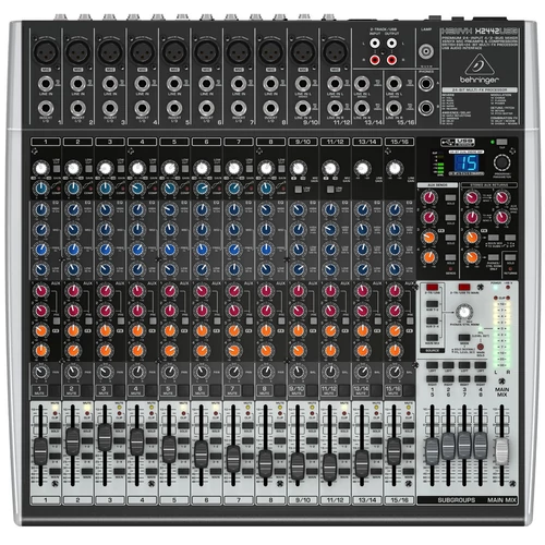 Behringer - XENYX X2442USB keverő effekt processzorral 24 bemenet 4/2 Bus