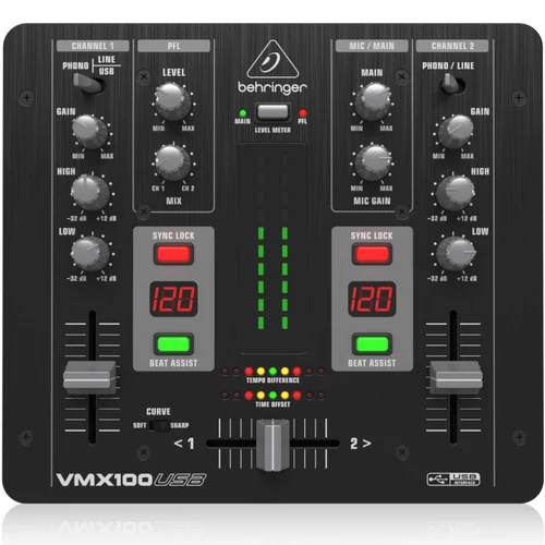 Behringer - VMX100USB DJ mixer