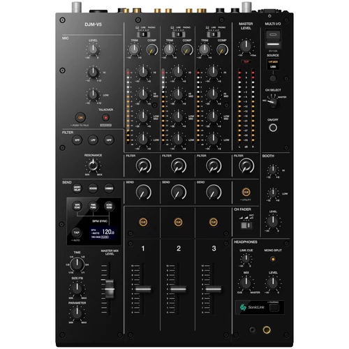 AlphaTheta - DJM-V5 3 csatornás DJ keverő
