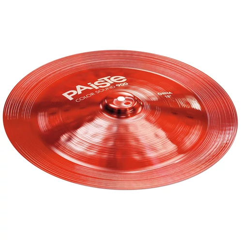 PAISTE - 18" CHINA CINTÁNYÉR COLOR SOUND 900 RED