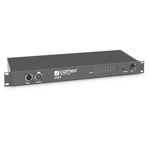 Cameo - SB8-3 Nyolccsatornás DMX- Splitter Jelerősítő 3P XLR