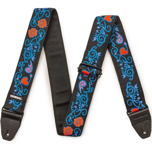 Dunlop - JH24 Jimi Hendrix Blacklight Monterey Blue gitárheveder