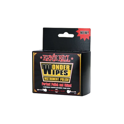 Ernie Ball - 4248 Wonder Wipes Hangszerfényező 10 db