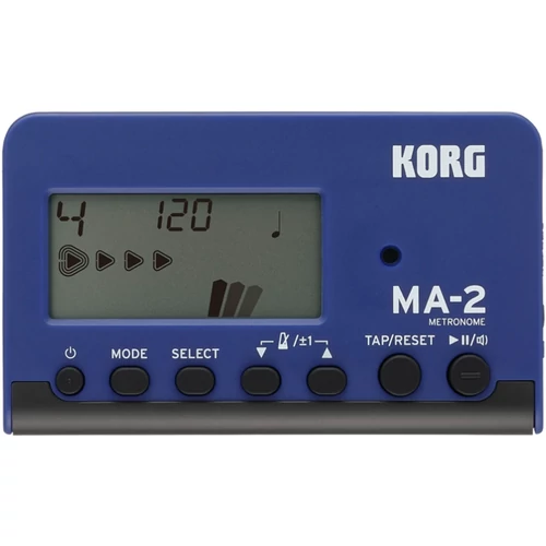 Korg - MA-2-BLBK, digitális metronóm, kék/fekete színben