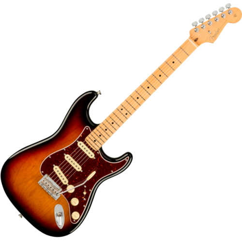 Fender - American Professional II Stratocaster MN 3-Color Sunburst elektromos gitár