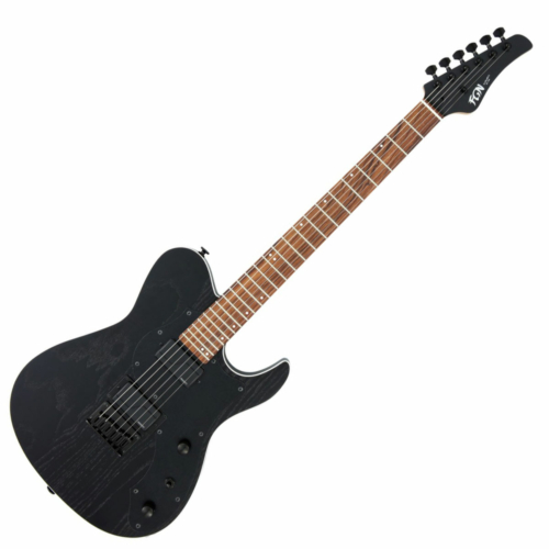 FGN - J-Standard Iliad Dark Evolution 664 elektromos gitár matt fekete ajándék puhatokkal