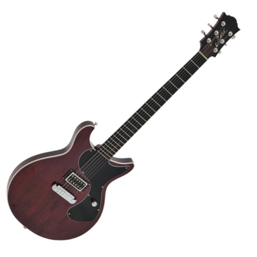 Jozsi Lak - Rocker elektromos gitár piros, szemből