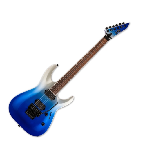 LTD - MH-400 BLUPFD 6 húros elektromos gitár ajándék félkemény tok