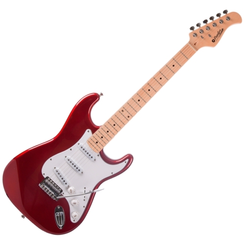 Prodipe - ST80 MA Candy Red elektromos gitár, szemből