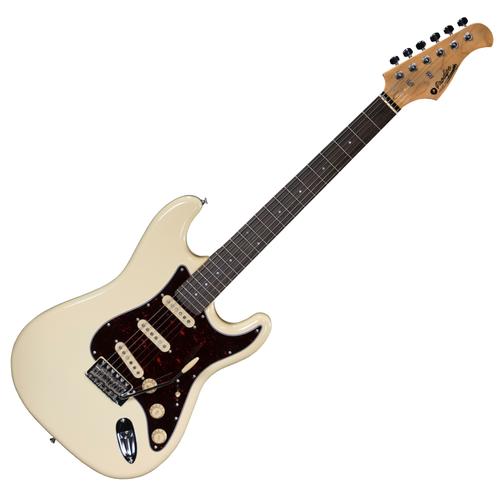 Prodipe - ST80 RA Vintage White elektromos gitár ajándék puhatok