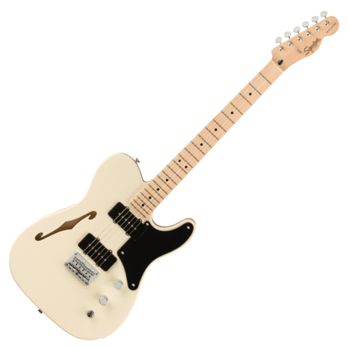 Squier - Paranormal Cabronita Telecaster Thinline Olympic White