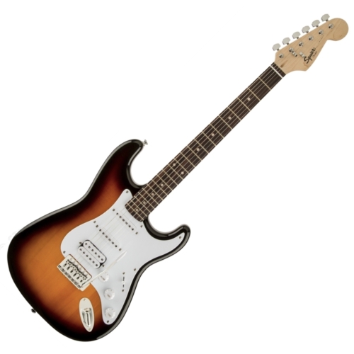Squier - Bullet Stratocaster HSS Brown Sunburst 6 húros elektromos gitár