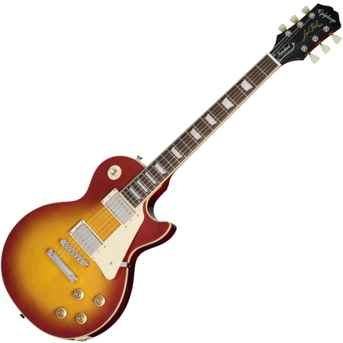 Epiphone - Les Paul Standard 50s elektromos gitár puhatokkal, Washed Cherry Sunburst