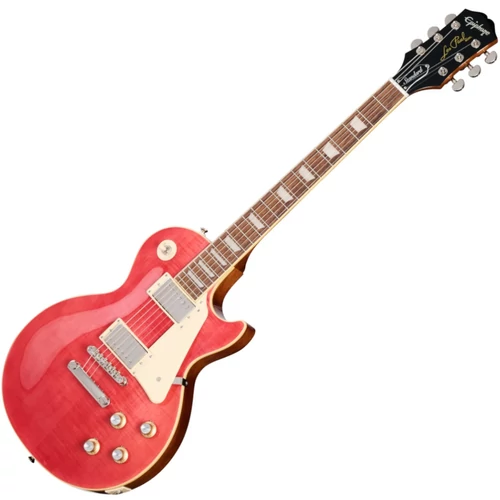 Epiphone - Les Paul Standard 60s Figured elektromos gitár tokkal, Fucshia