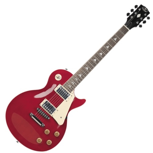 JM Forest - LP300 WR Wine Red elektromos gitár, szemből