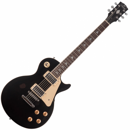 JM Forest - LP300 BK Black elektromos gitár, szemből