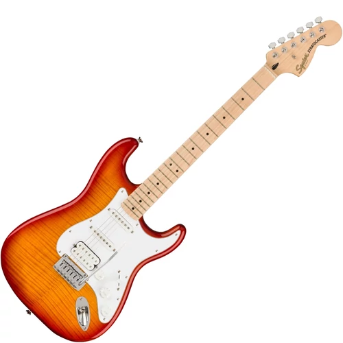 Squier - Affinity Stratocaster FMT HSS 6 húros elektromos gitár Siena Sunburst
