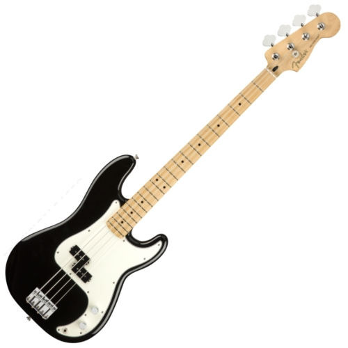 Fender - Player Precison Bass MN BK 4 húros elektromos basszusgitár ajándék félkemény tok