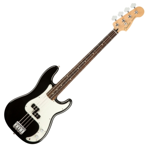 Fender - Player Precision Bass PF BK 4 húros elektromos basszusgitár ajándék félkemény tok