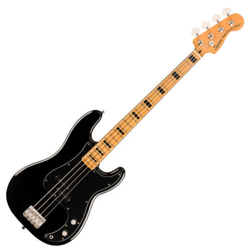 Squier - Classic Vibe 70s Precision Bass MN BK 4 húros elektromos basszusgitár