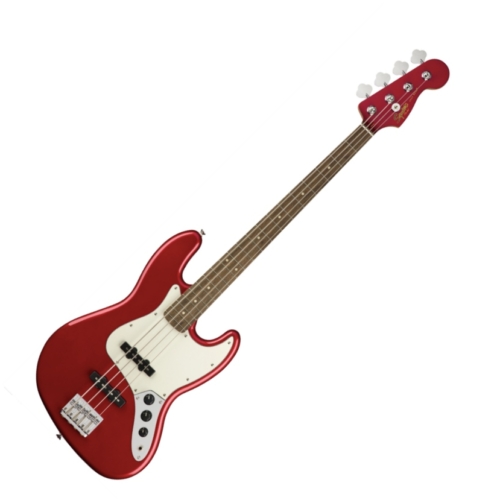 Squier - Contemporary Jazz Bass Dark Metallic Red 4 húros elektromos basszusgitár 
