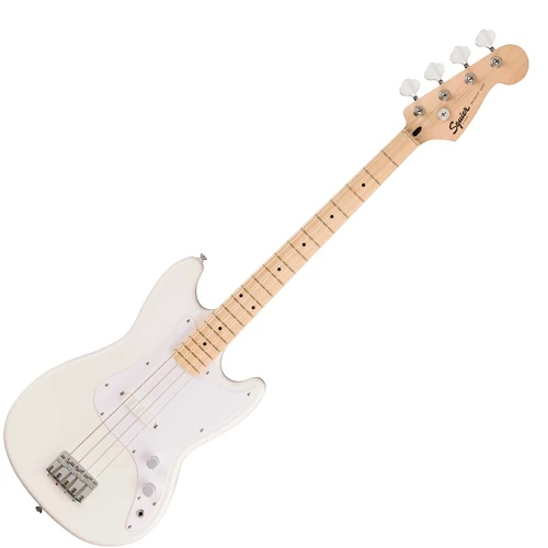 Squier - Sonic Bronco Bass MN Arctic White 4 húros elektromos basszusgitár