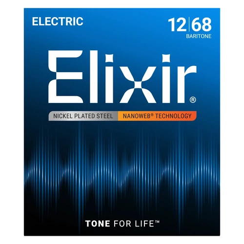 Elixir - 012 - 068 Baritone elektromos gitárhúr