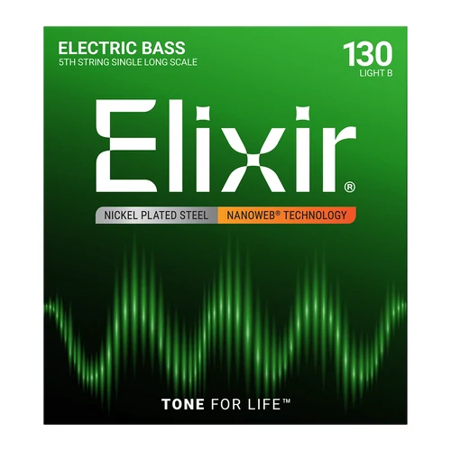 Elixir - NanoWeb 5th .130 Light B basszugitár húr