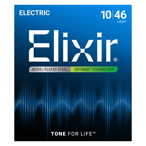 Elixir - OPTIWEB Coating Light 10-46 elektromos gitárhúr