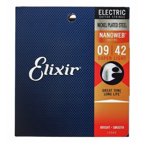 Elixir - 009 - 042 Super Light Elektromos gitárhúr