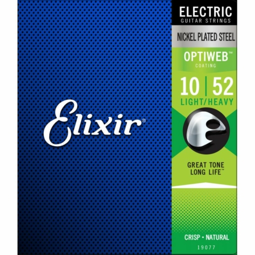 Elixir - OPTIWEB Coating Light/Heavy 10-52 elektromos gitárhúr