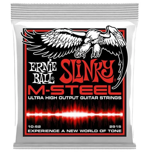 Ernie Ball - M-Steel Skinny Top Heavy Bottom Slinky 10-52 Elektromos Gitárhúr készlet