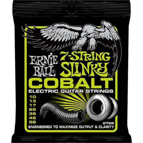 Ernie Ball - Cobalt 7 Regular Slinky 10-56 Elektromos Gitárhúr készlet 7-húros