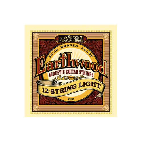Ernie Ball - Earthwood Bronze 12 String Light 9-46 Akusztikus Gitárhúr készlet 12-húros