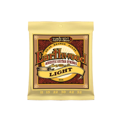 Ernie Ball - Earthwood Bronze Light 11-52 Akusztikus Gitárhúr készlet