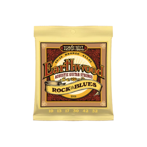Ernie Ball - Earthwood Bronze Rock&amp;Blues 10-52 Akusztikus Gitárhúr készlet